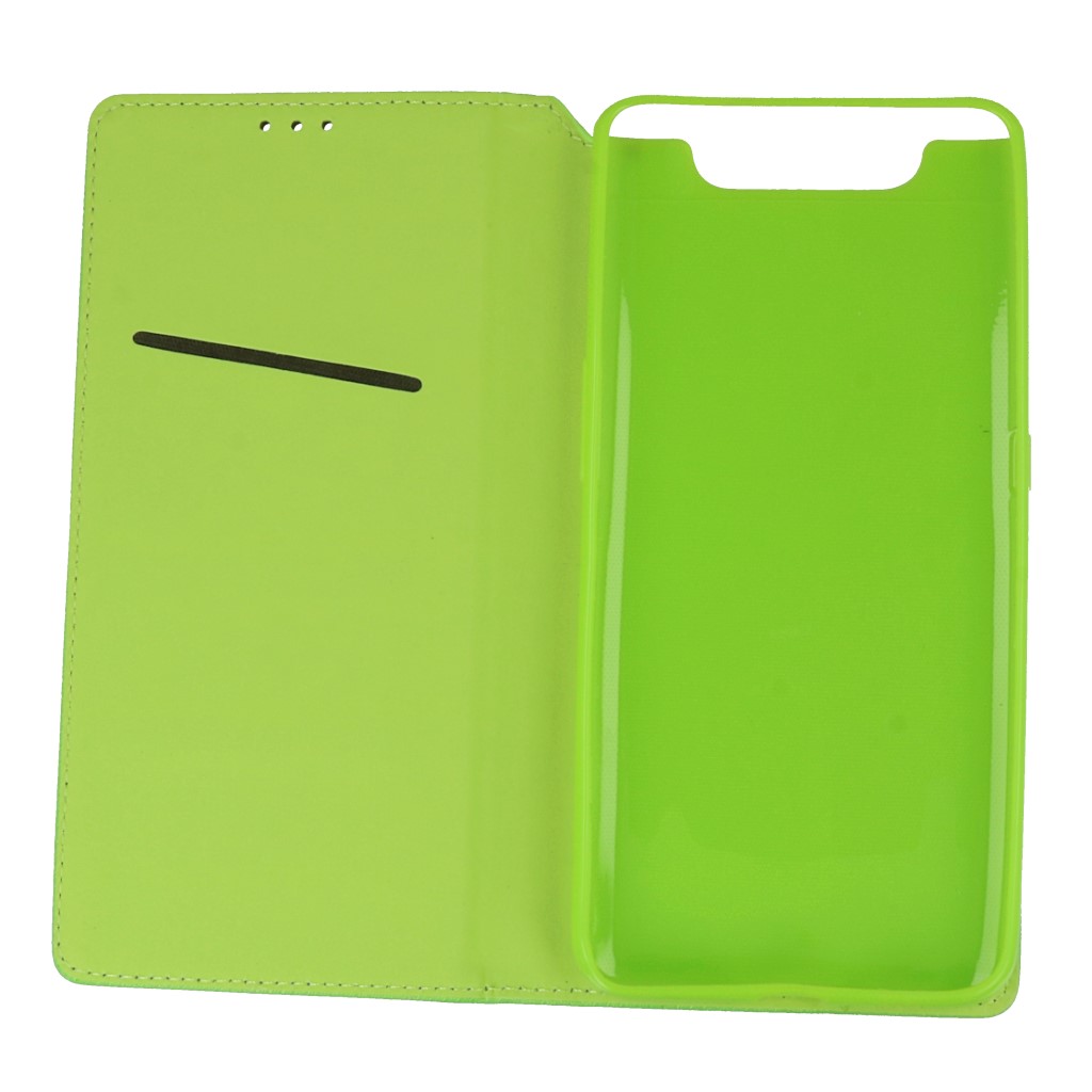 Pokrowiec etui z klapk Magnet Book zielone SAMSUNG Galaxy A80 / 4