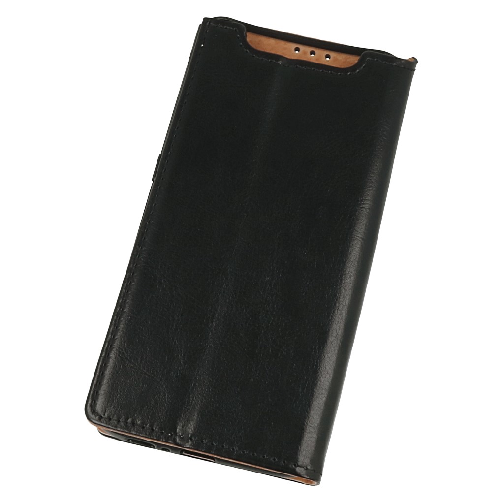 Pokrowiec etui skrzane Flexi Book Special czarne SAMSUNG Galaxy A80 / 3