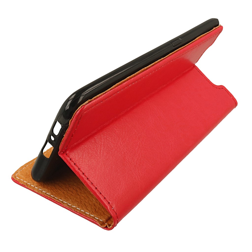 Pokrowiec etui skrzane Flexi Book Special czerwone SAMSUNG Galaxy A80 / 5