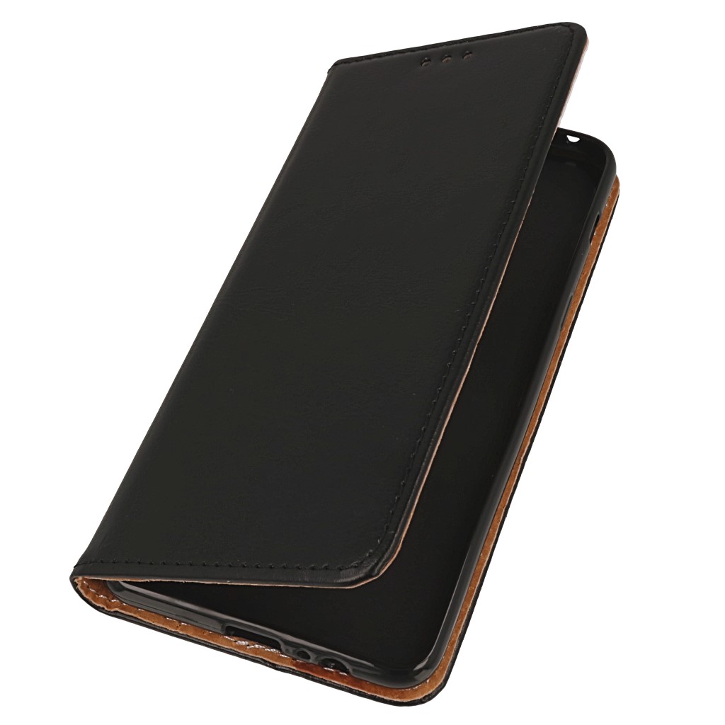 Pokrowiec etui skrzane Flexi Book Special czarne SAMSUNG Galaxy A8+ 2018