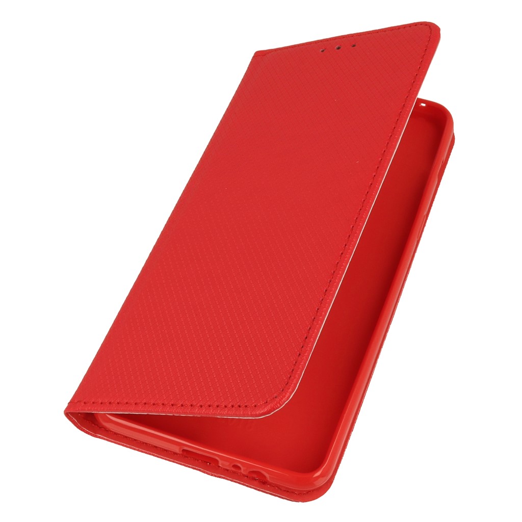 Pokrowiec etui z klapk Magnet Book czerwone SAMSUNG Galaxy A8+ 2018