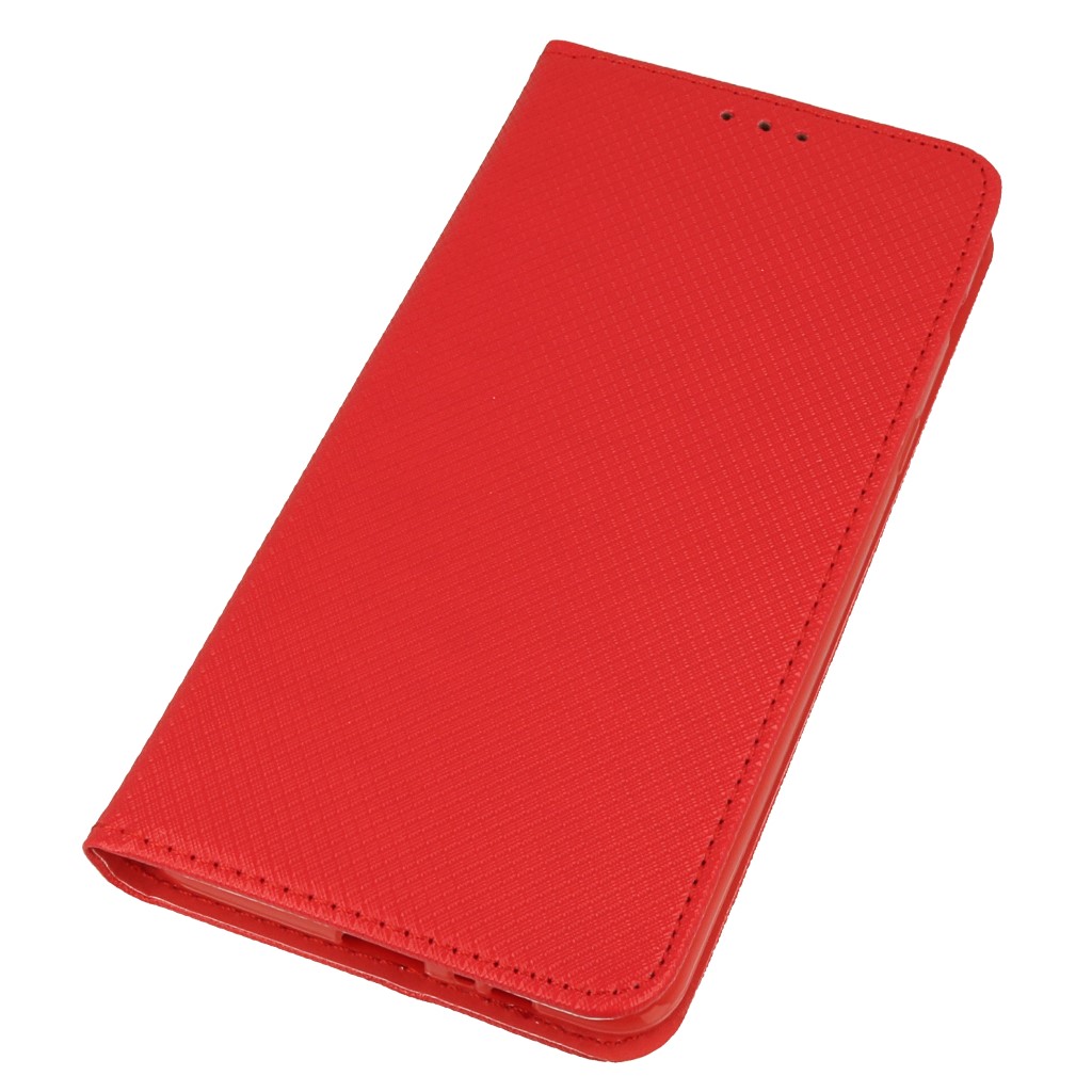 Pokrowiec etui z klapk Magnet Book czerwone SAMSUNG Galaxy A8+ 2018 / 3