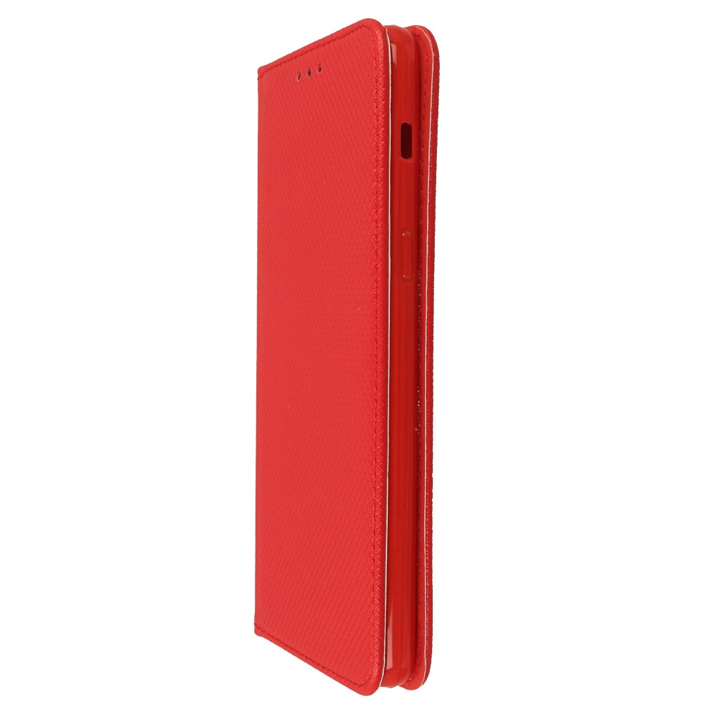 Pokrowiec etui z klapk Magnet Book czerwone SAMSUNG Galaxy A8+ 2018 / 6
