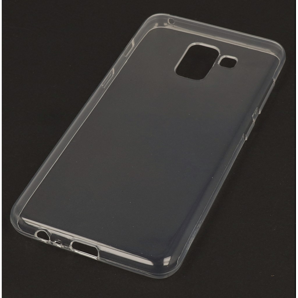 Pokrowiec silikonowe etui Back Case przeroczyste SAMSUNG Galaxy A8 2018 / 2
