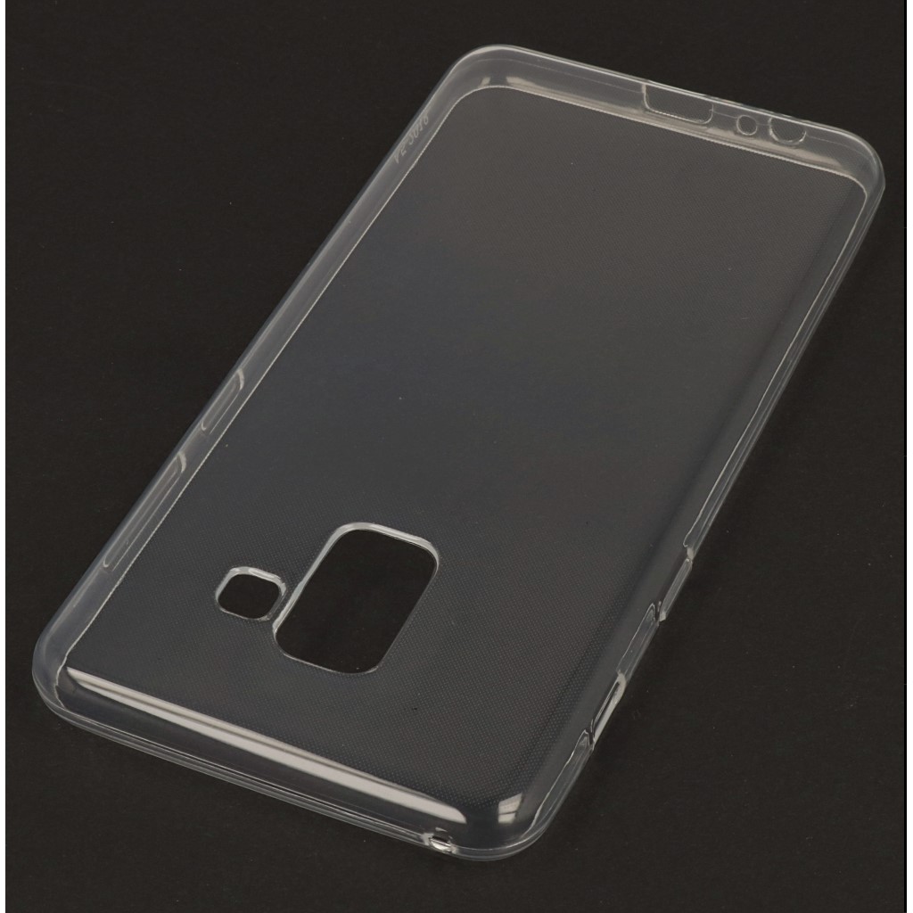 Pokrowiec silikonowe etui Back Case przeroczyste SAMSUNG Galaxy A8+ 2018 / 3