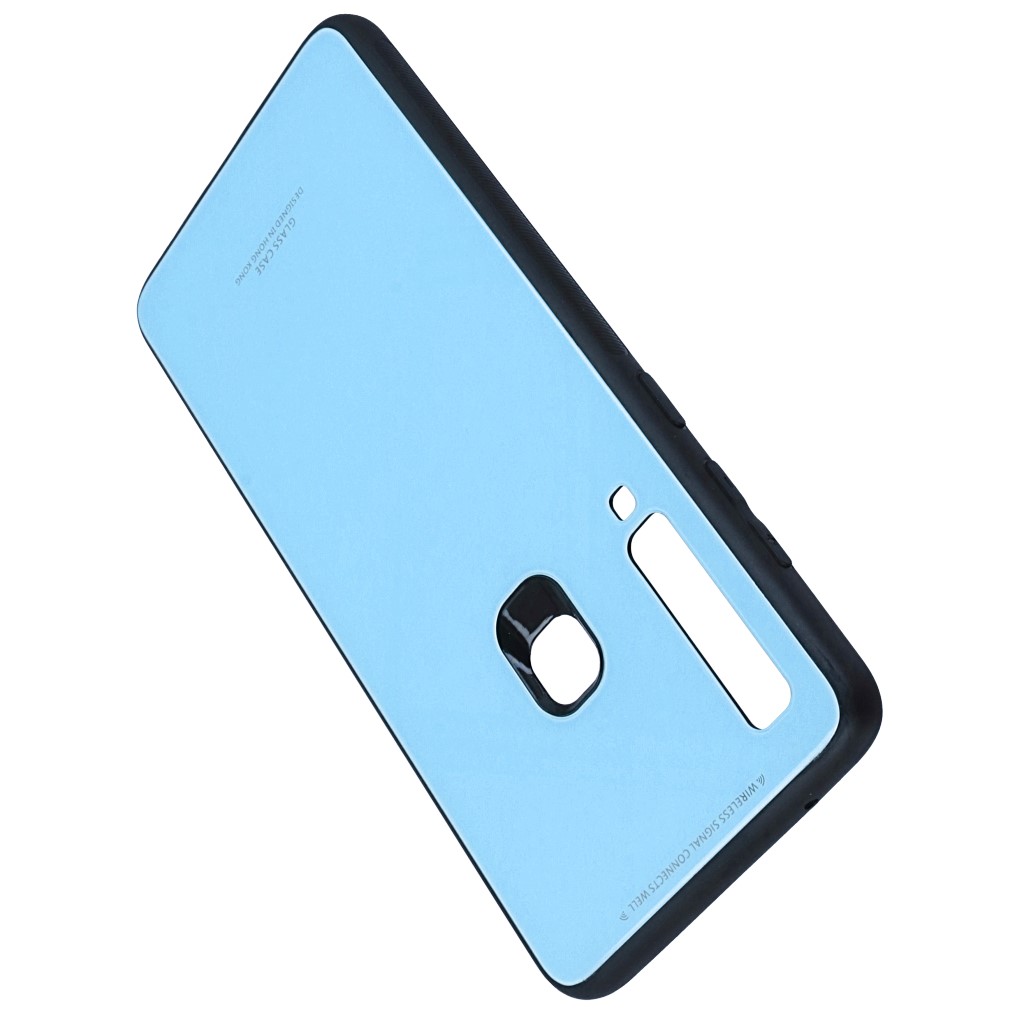 Pokrowiec back case Glass Case niebieskie SAMSUNG Galaxy S10e / 5