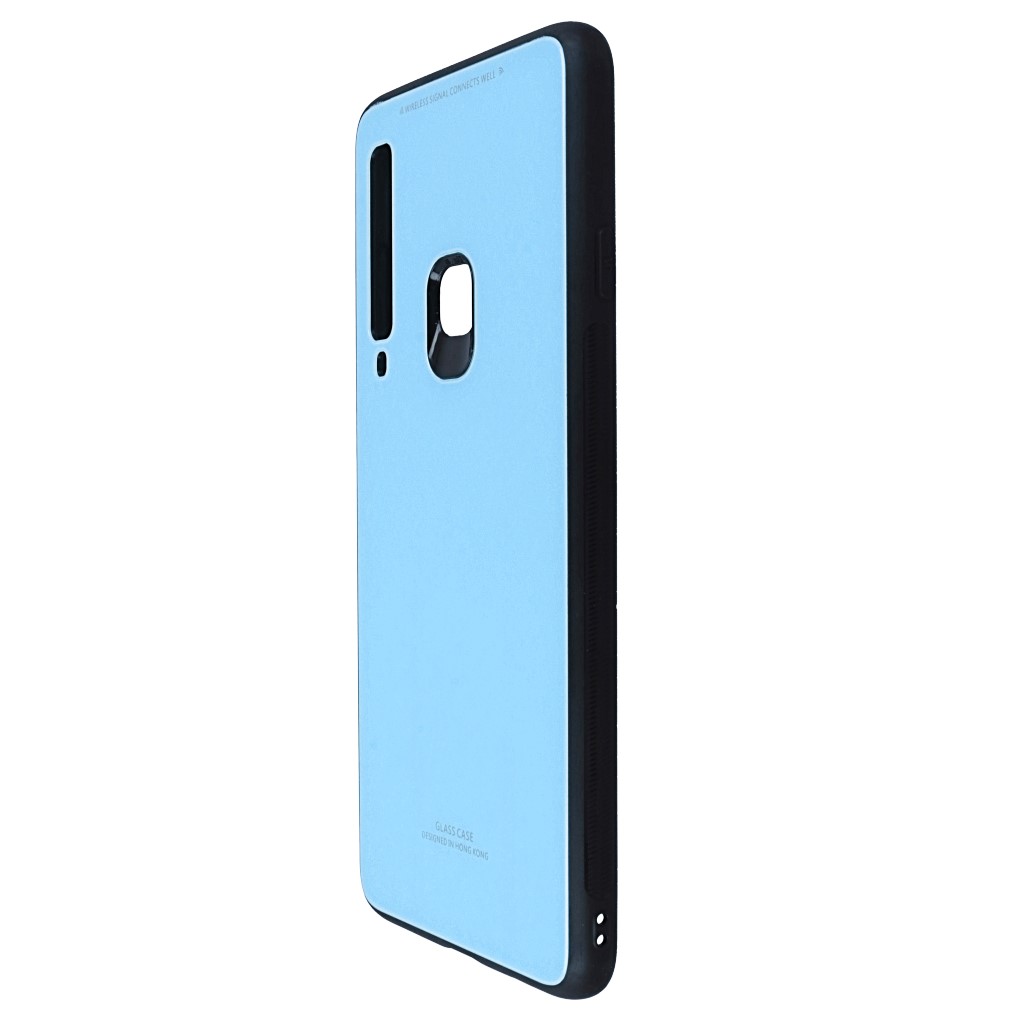 Pokrowiec back case Glass Case niebieskie SAMSUNG Galaxy S10e / 7
