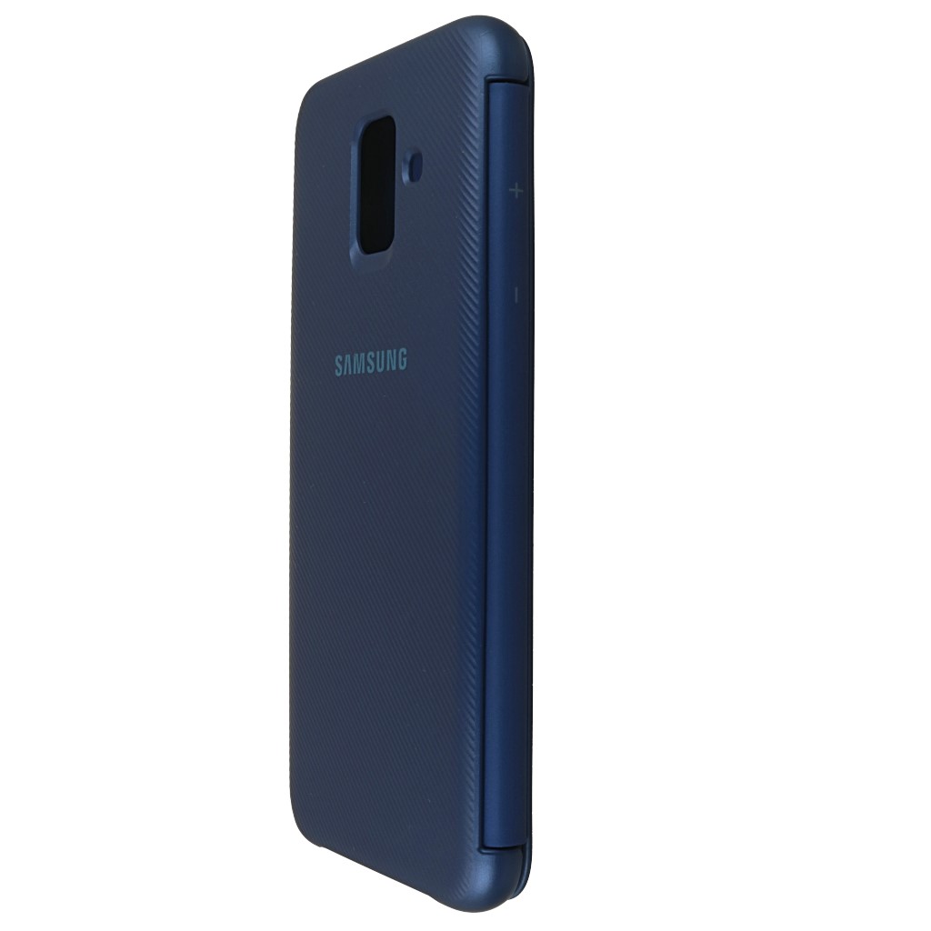 Pokrowiec oryginalne etui Flip Wallet EF-WA600CL niebieskie SAMSUNG Galaxy A6 2018 / 8
