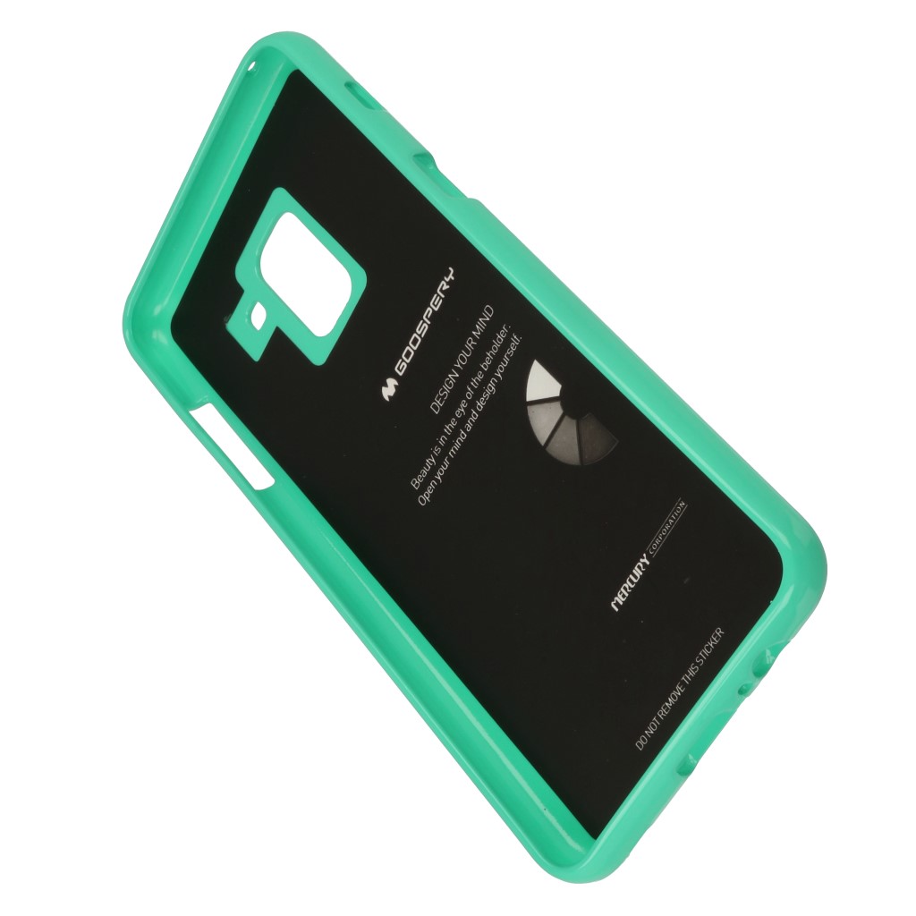 Pokrowiec etui silikonowe Mercury JELLY CASE mitowe SAMSUNG Galaxy A8+ 2018 / 3