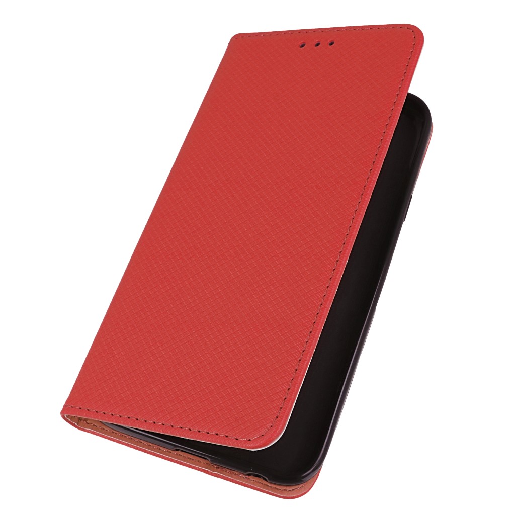 Pokrowiec etui z klapk Magnet Book czerwone SAMSUNG Galaxy J4 2018