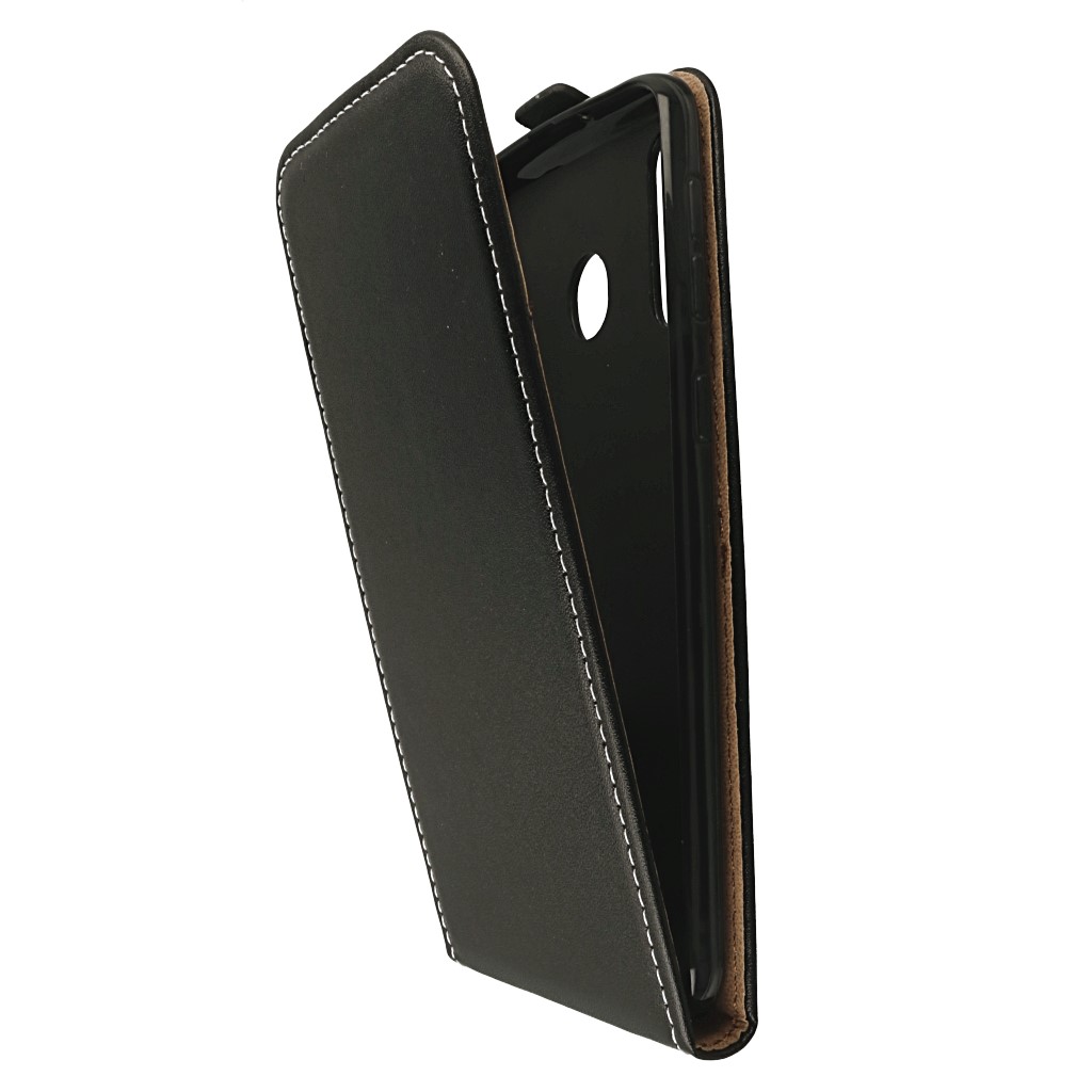Pokrowiec z klapk na magnes Prestige Slim Flexi czarne SAMSUNG Galaxy M30 / 4