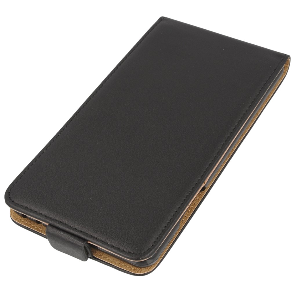 Pokrowiec z klapk na magnes Prestige Slim Flexi czarny SAMSUNG Galaxy Note 7 / 2