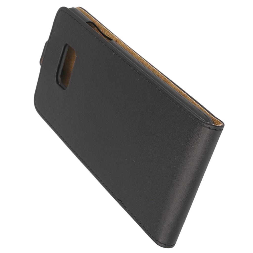 Pokrowiec z klapk na magnes Prestige Slim Flexi czarny SAMSUNG Galaxy Note 7 / 4