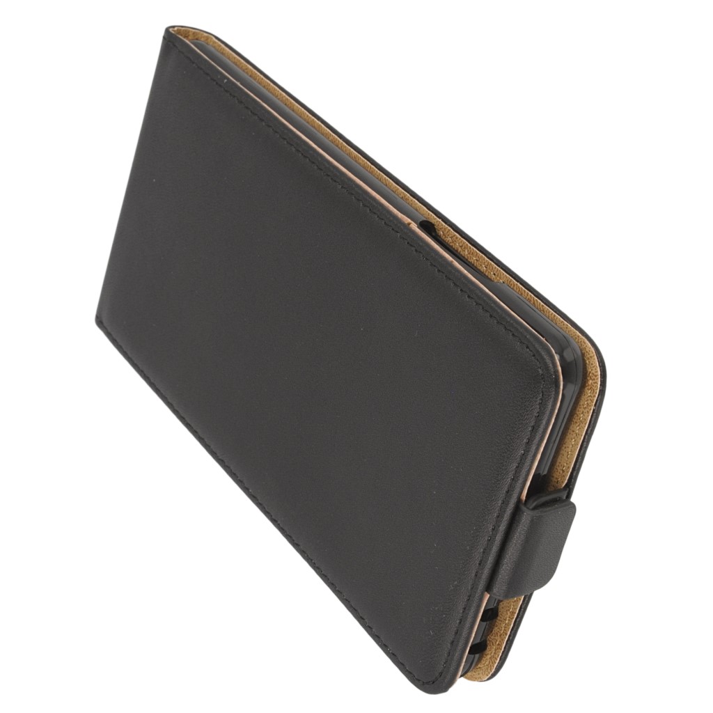 Pokrowiec z klapk na magnes Prestige Slim Flexi czarny SAMSUNG Galaxy Note 7 / 5