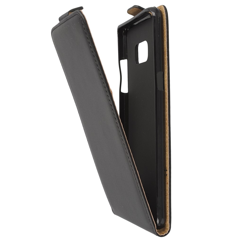 Pokrowiec z klapk na magnes Prestige Slim Flexi czarny SAMSUNG Galaxy Note 7 / 7