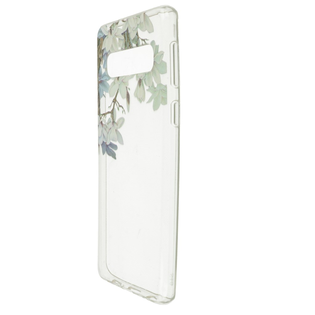 Pokrowiec etui silikonowe Floral Jasmine SAMSUNG Galaxy S10 / 6