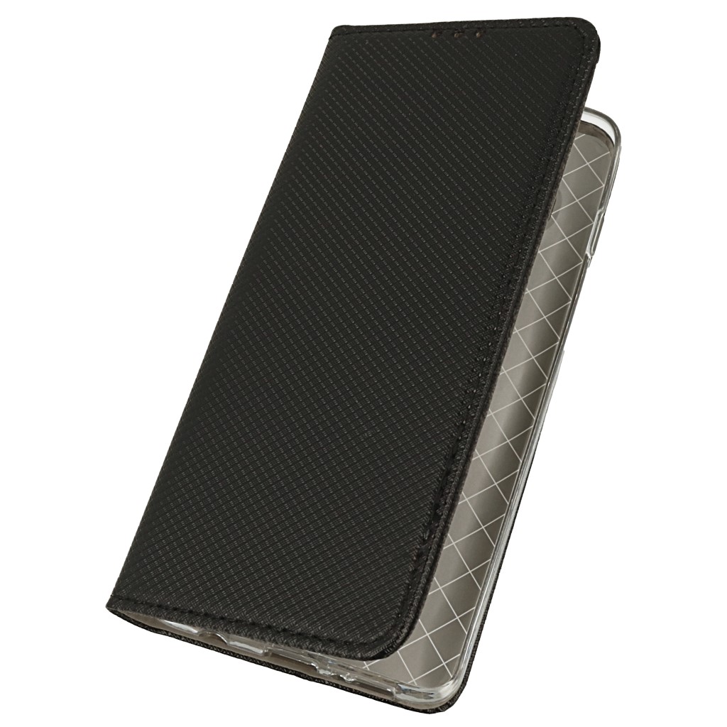 Pokrowiec etui z klapk Magnet Book czarne SAMSUNG Galaxy S10