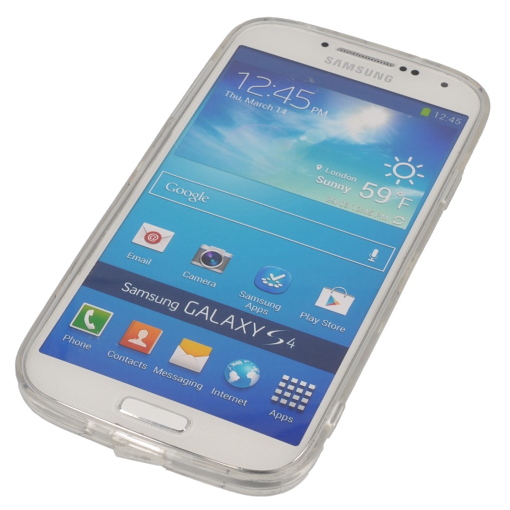 Pokrowiec etui elowe Ruchome Oczka Lody SAMSUNG GT-i9500 Galaxy S IV / 3