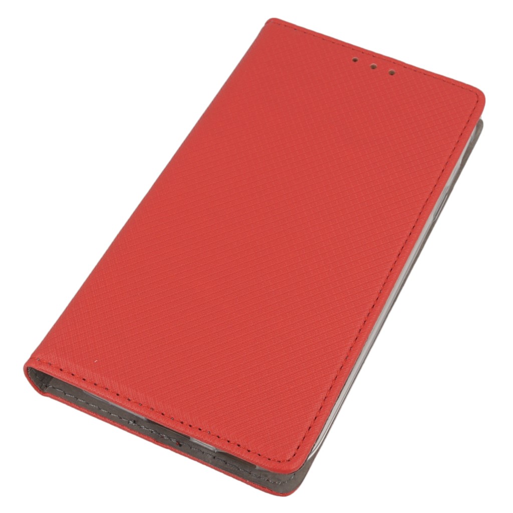 Pokrowiec etui z klapk Magnet Book czerwone SAMSUNG Galaxy J3 (2017) / 2