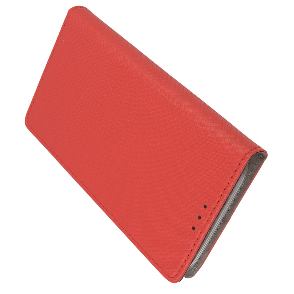 Pokrowiec etui z klapk Magnet Book czerwone SAMSUNG Galaxy J3 (2017) / 4