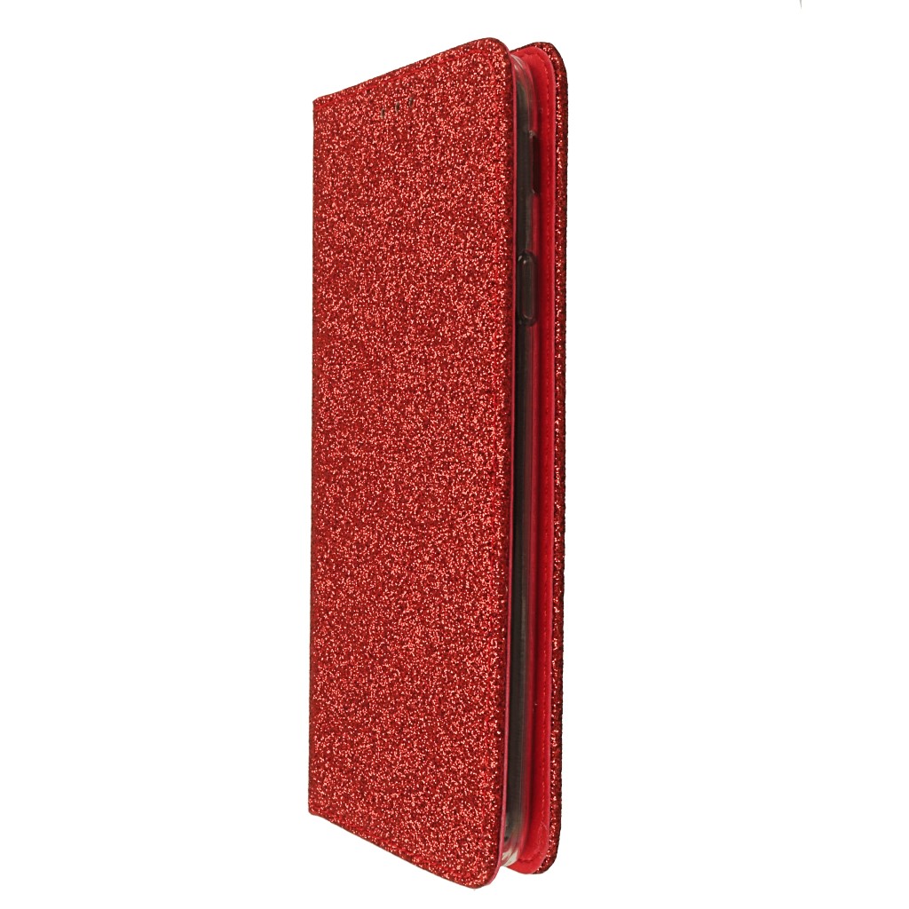 Pokrowiec etui Magic Shine Book czerwone SAMSUNG Galaxy J4 / 7