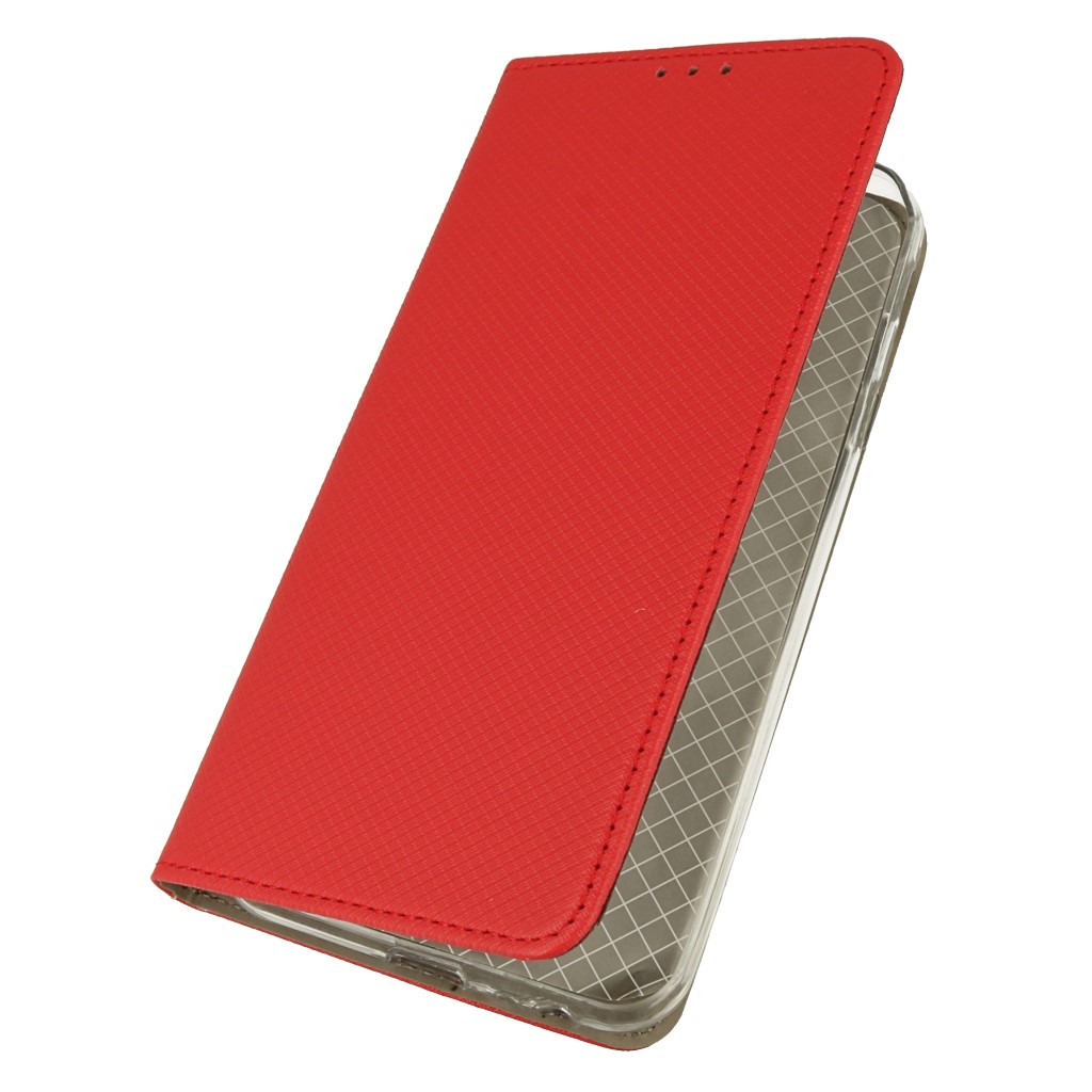 Pokrowiec etui z klapk Magnet Book czerwone SAMSUNG Galaxy J4+