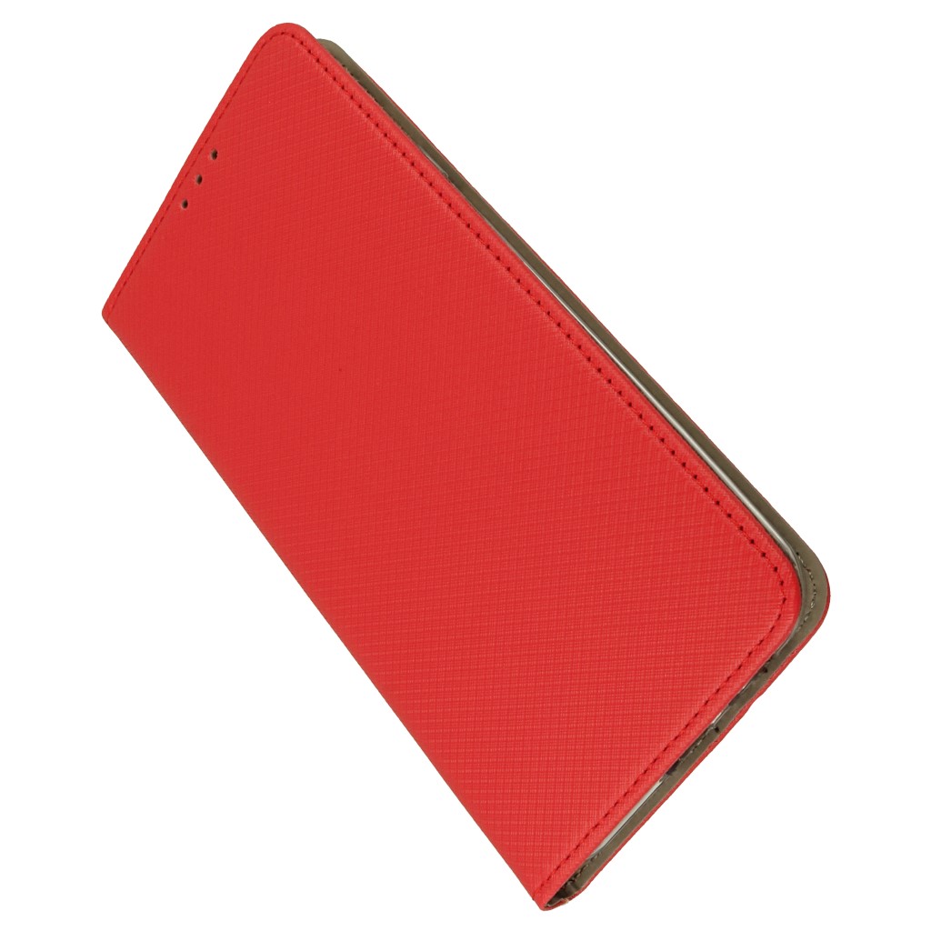 Pokrowiec etui z klapk Magnet Book czerwone SAMSUNG Galaxy J4+ / 6