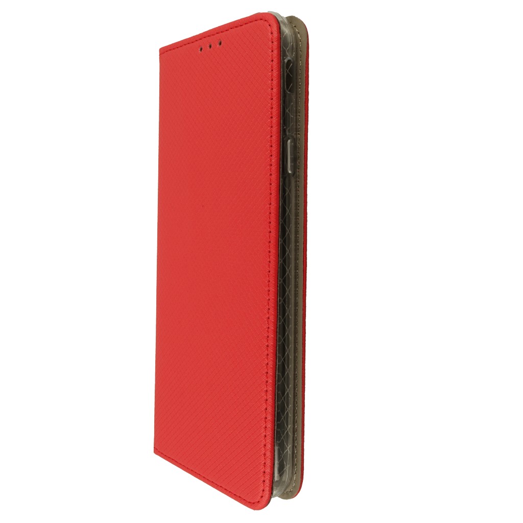 Pokrowiec etui z klapk Magnet Book czerwone SAMSUNG Galaxy J4+ / 7