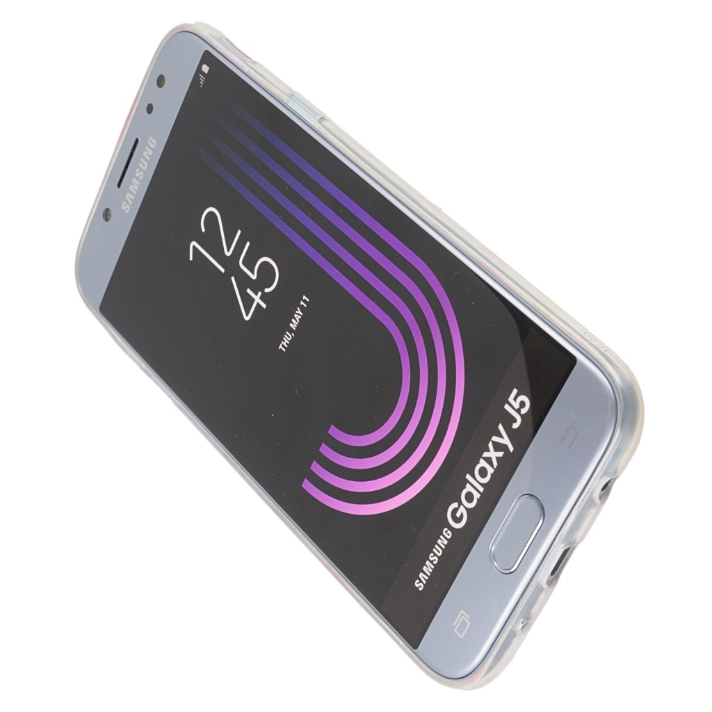 Pokrowiec etui silikonowe wzr Owocowe Flamingi SAMSUNG Galaxy J5 (2017) / 4