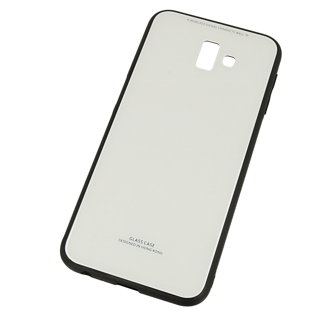 Pokrowiec back case Glass Case biae SAMSUNG Galaxy J6+