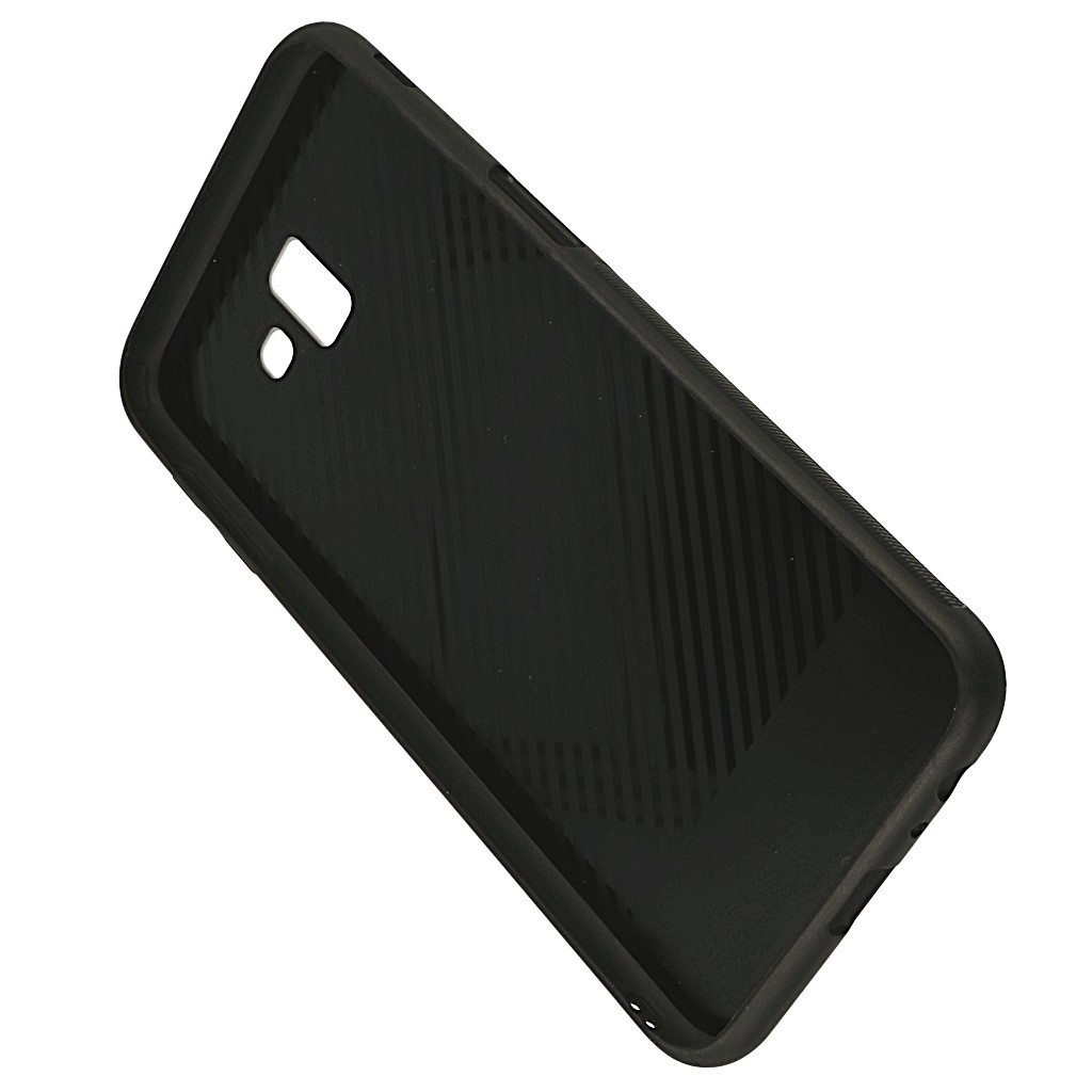Pokrowiec back case Glass Case czarne SAMSUNG Galaxy J6+ / 4