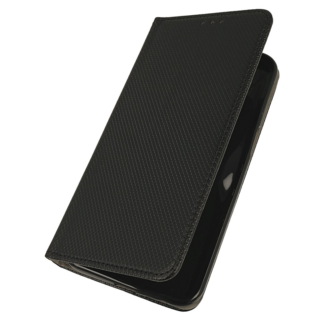Pokrowiec etui z klapk Magnet Book czarne SAMSUNG Galaxy J6+