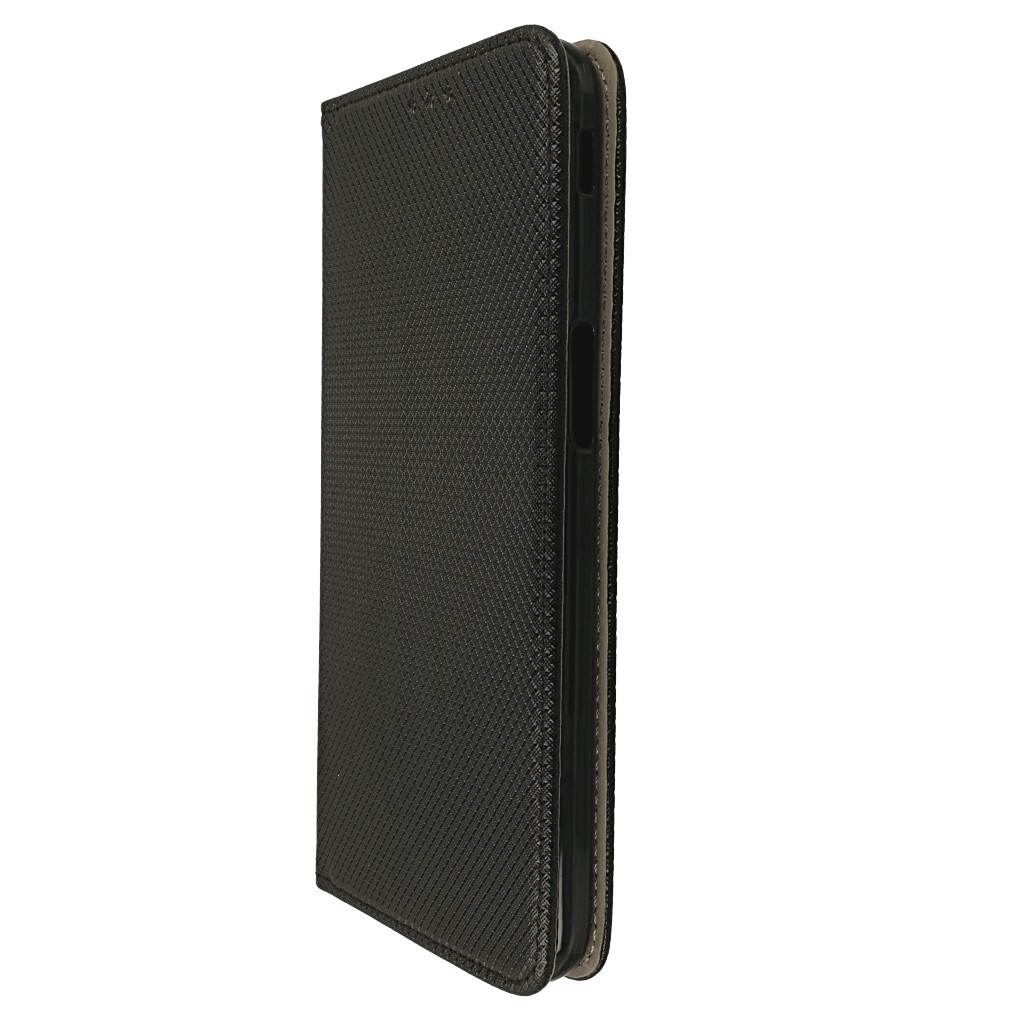 Pokrowiec etui z klapk Magnet Book czarne SAMSUNG Galaxy J6+ / 7