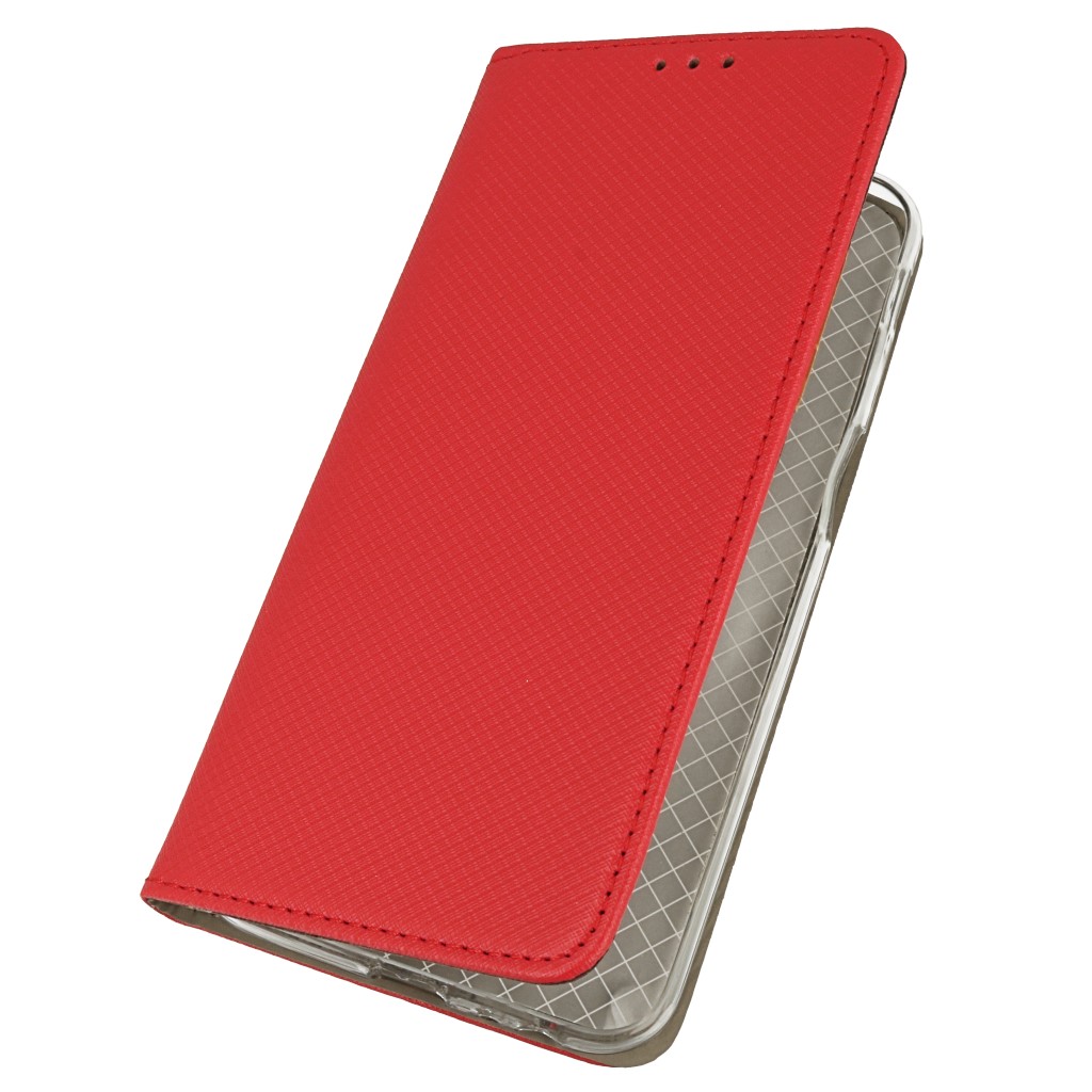 Pokrowiec etui z klapk Magnet Book czerwone SAMSUNG Galaxy J6+