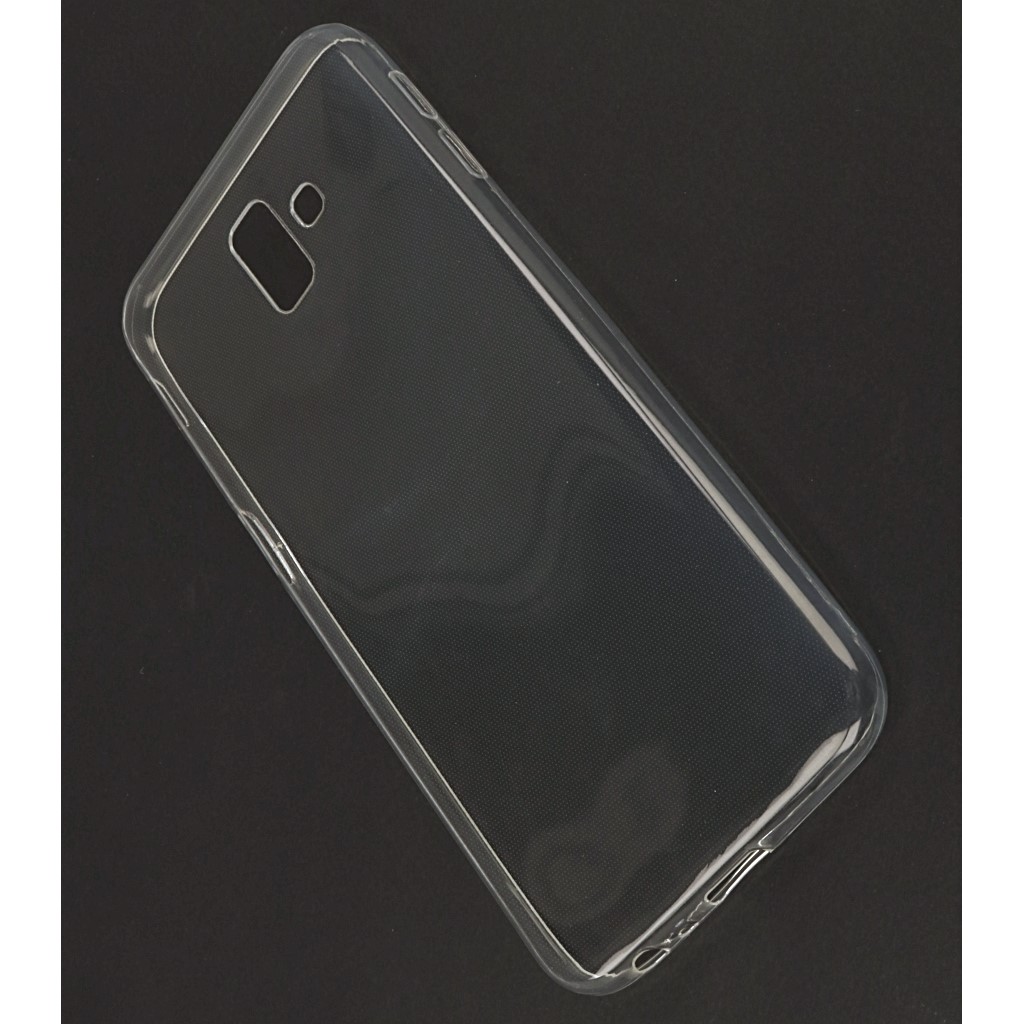 Pokrowiec silikonowe etui Back Case przeroczyste SAMSUNG Galaxy J6+ / 3