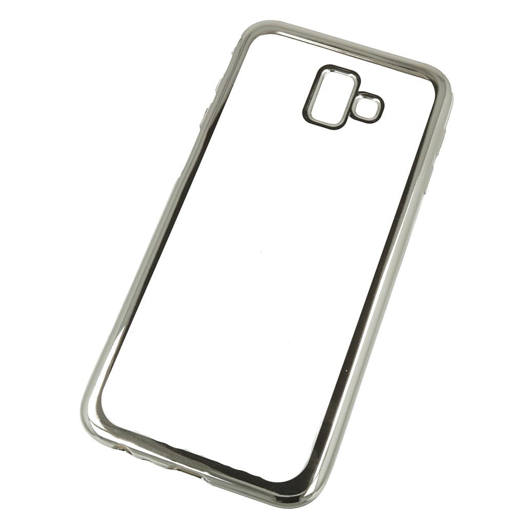 Pokrowiec etui elowe Ultracienkie z ramk srebrne LG K3 LTE Dual SIM