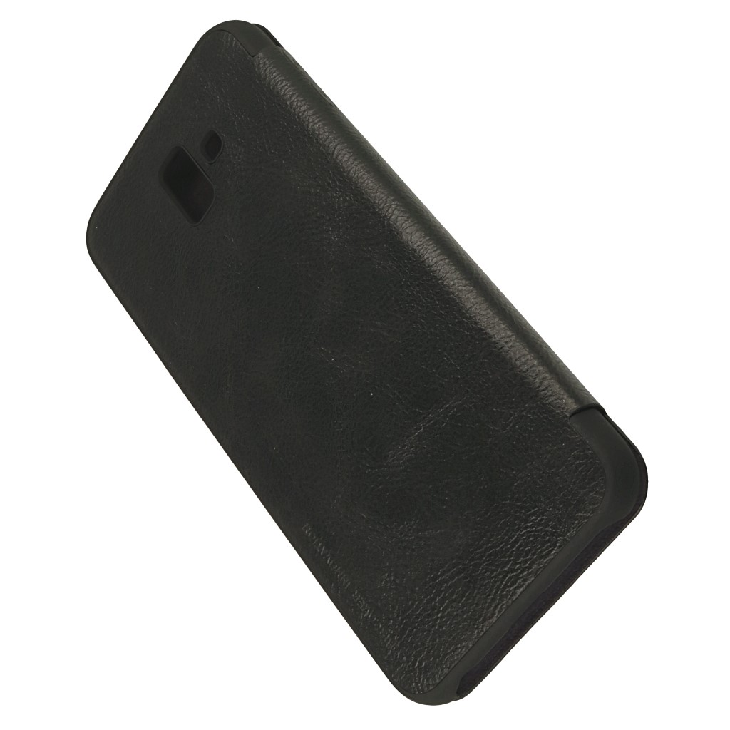 Pokrowiec etui skrzane NILLKIN Qin czarne Xiaomi Redmi Note 6 Pro / 5