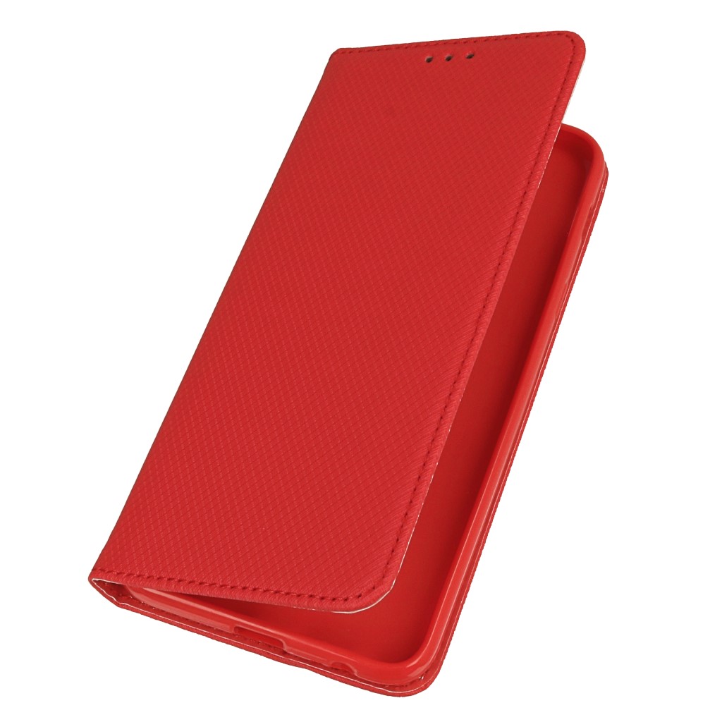 Pokrowiec etui z klapk Magnet Book czerwone SAMSUNG Galaxy J8
