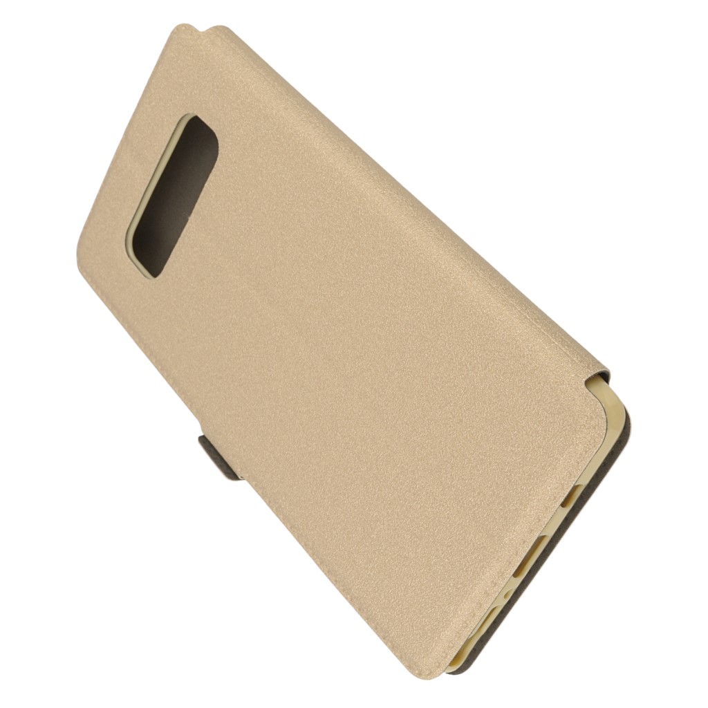 Pokrowiec etui Flexi Book z�ote SAMSUNG Galaxy Note 8 / 3