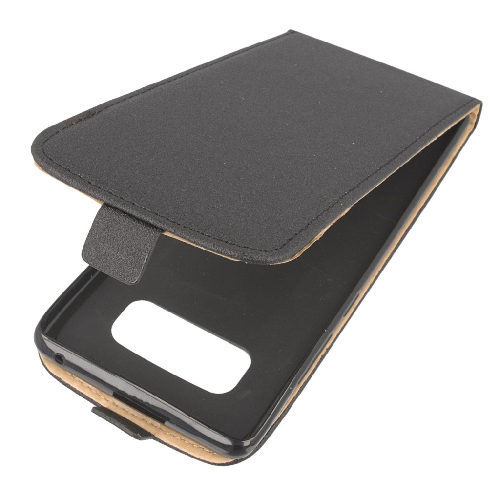 Pokrowiec z klapk na magnes Prestige Slim Flexi czarny SAMSUNG Galaxy Note 8