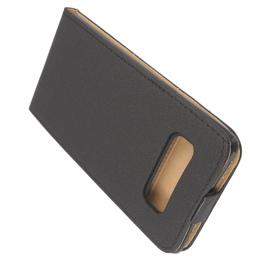 Pokrowiec z klapk na magnes Prestige Slim Flexi czarny SAMSUNG Galaxy Note 8 / 3