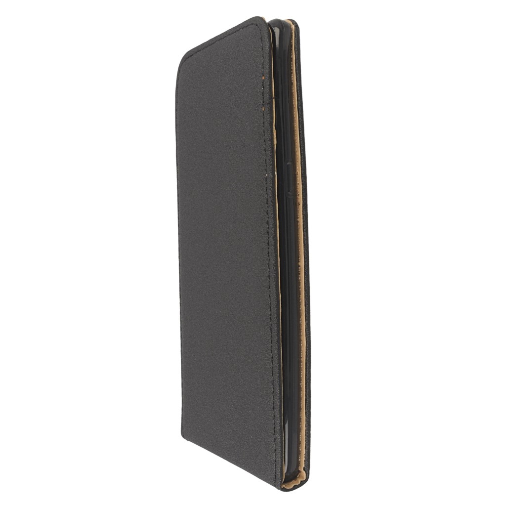 Pokrowiec z klapk na magnes Prestige Slim Flexi czarny SAMSUNG Galaxy Note 8 / 4