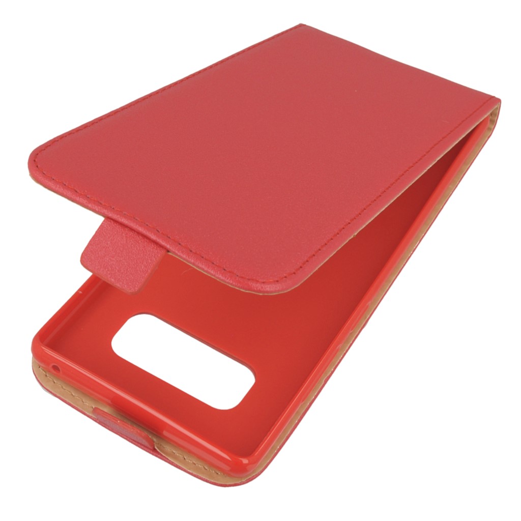 Pokrowiec z klapk na magnes Prestige Slim Flexi czerwony SAMSUNG Galaxy Note 8