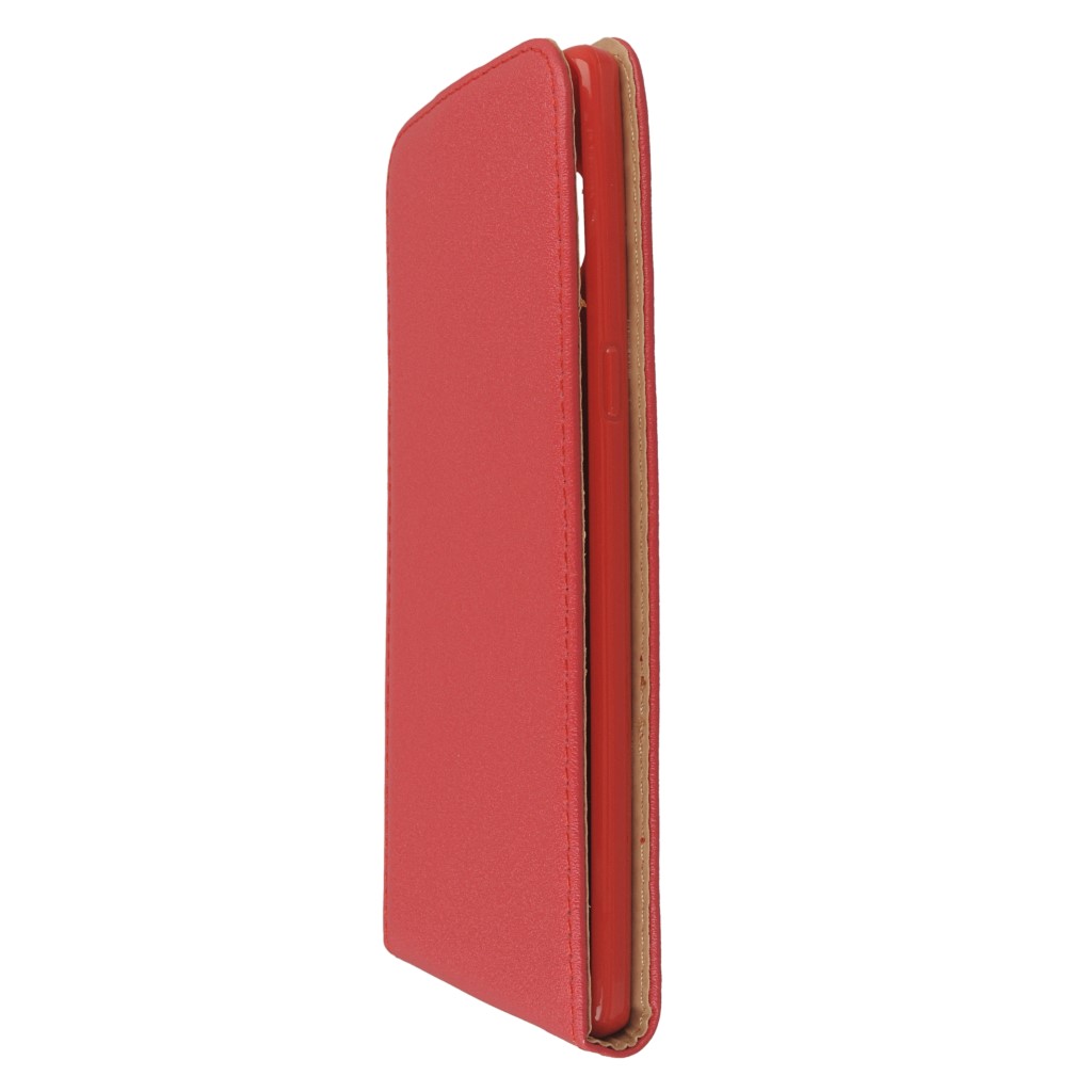 Pokrowiec z klapk na magnes Prestige Slim Flexi czerwony SAMSUNG Galaxy Note 8 / 4
