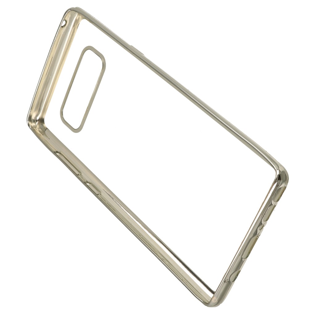 Pokrowiec etui elowe Ultracienkie z ramk srebrne SAMSUNG Galaxy Note 8 / 3
