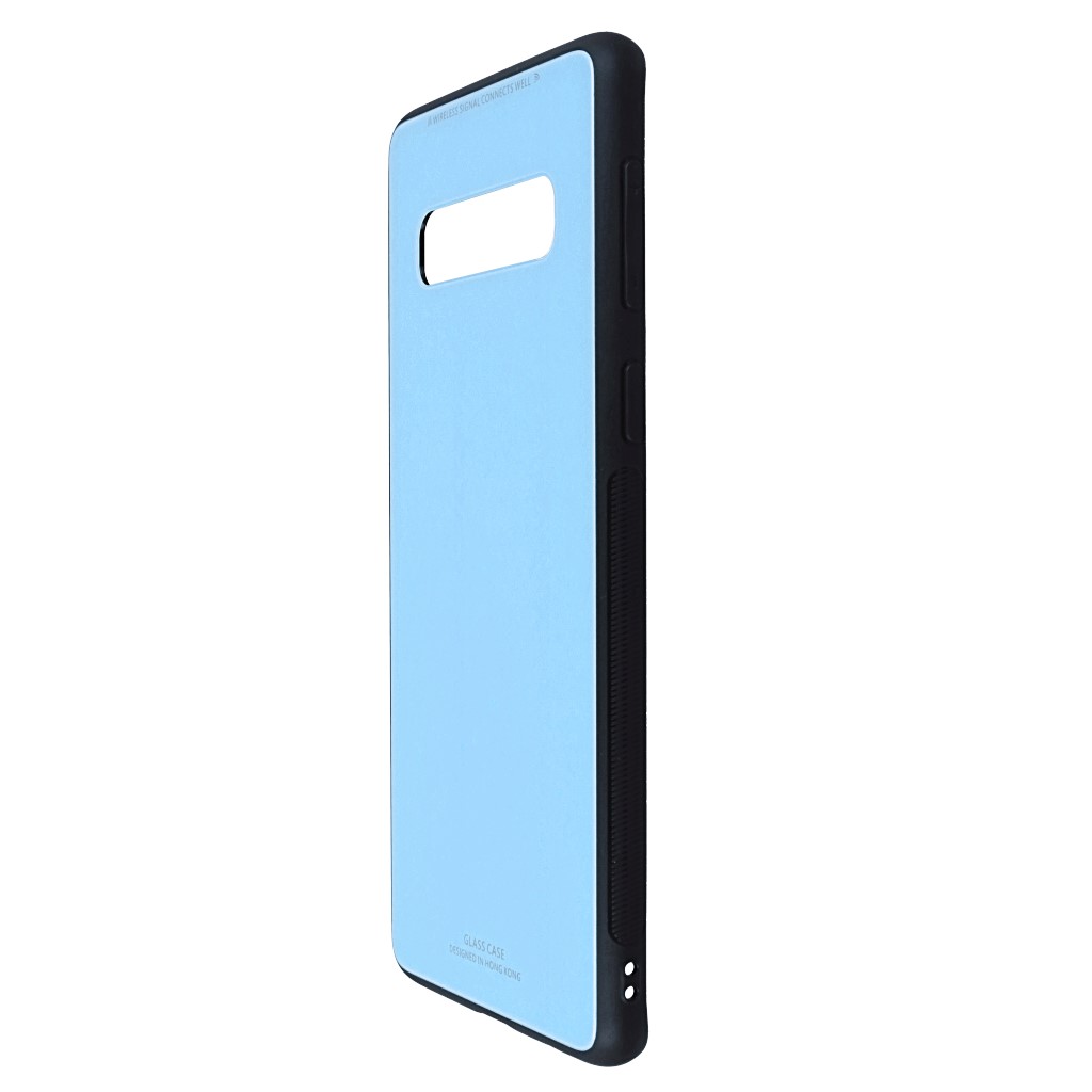Pokrowiec back case Glass Case niebieskie SAMSUNG Galaxy S10 / 5