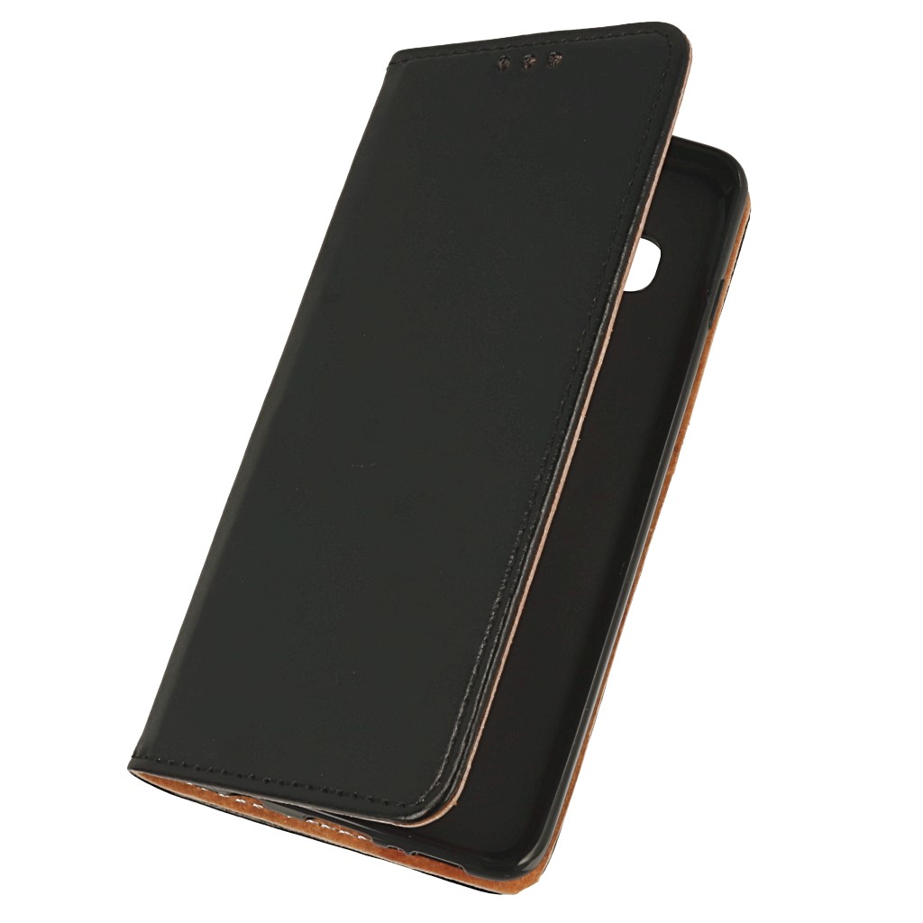 Pokrowiec etui skrzane Flexi Book Special czarne SAMSUNG Galaxy S10