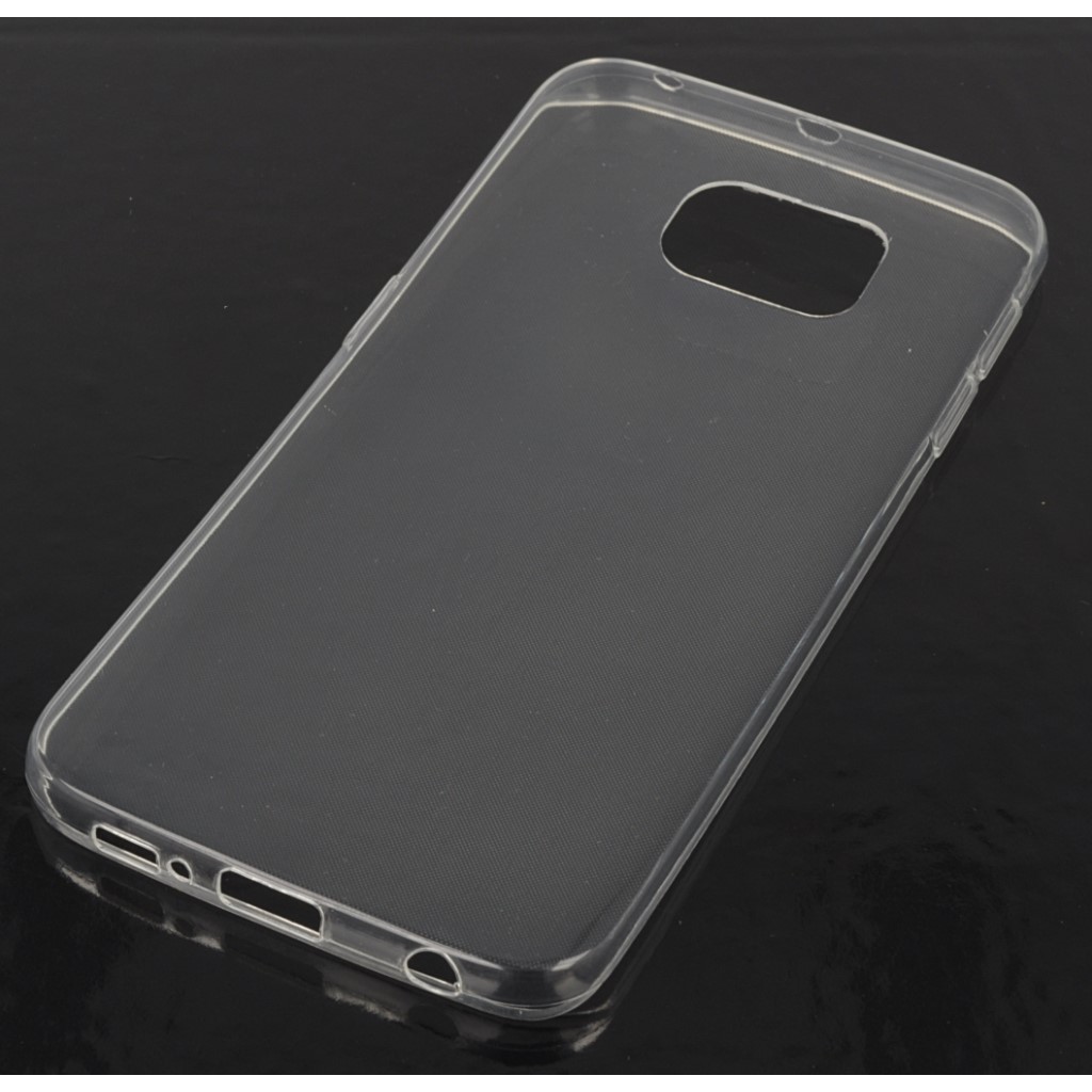Pokrowiec silikonowe etui Back Case przeroczyste SAMSUNG Galaxy S6 Edge+