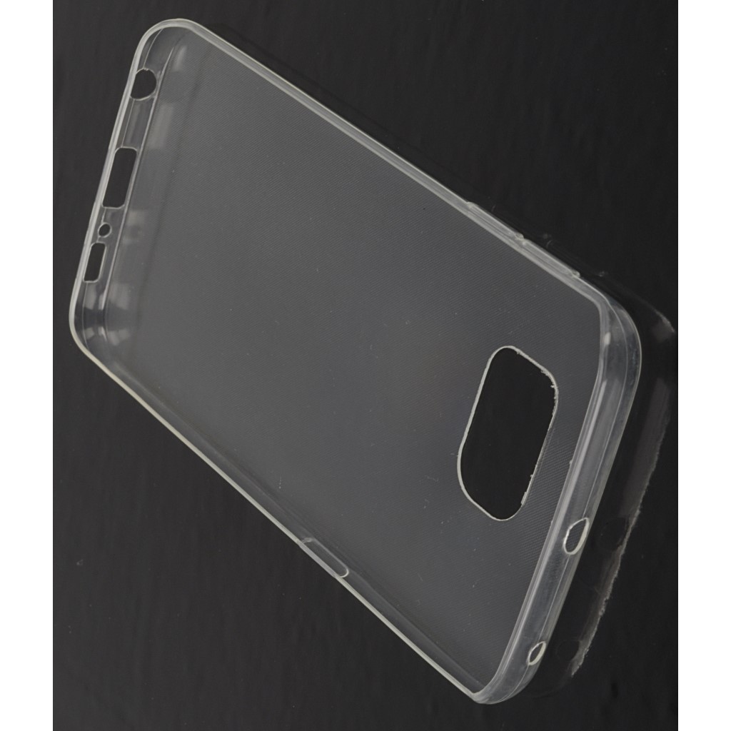 Pokrowiec silikonowe etui Back Case przeroczyste SAMSUNG Galaxy S6 Edge+ / 4