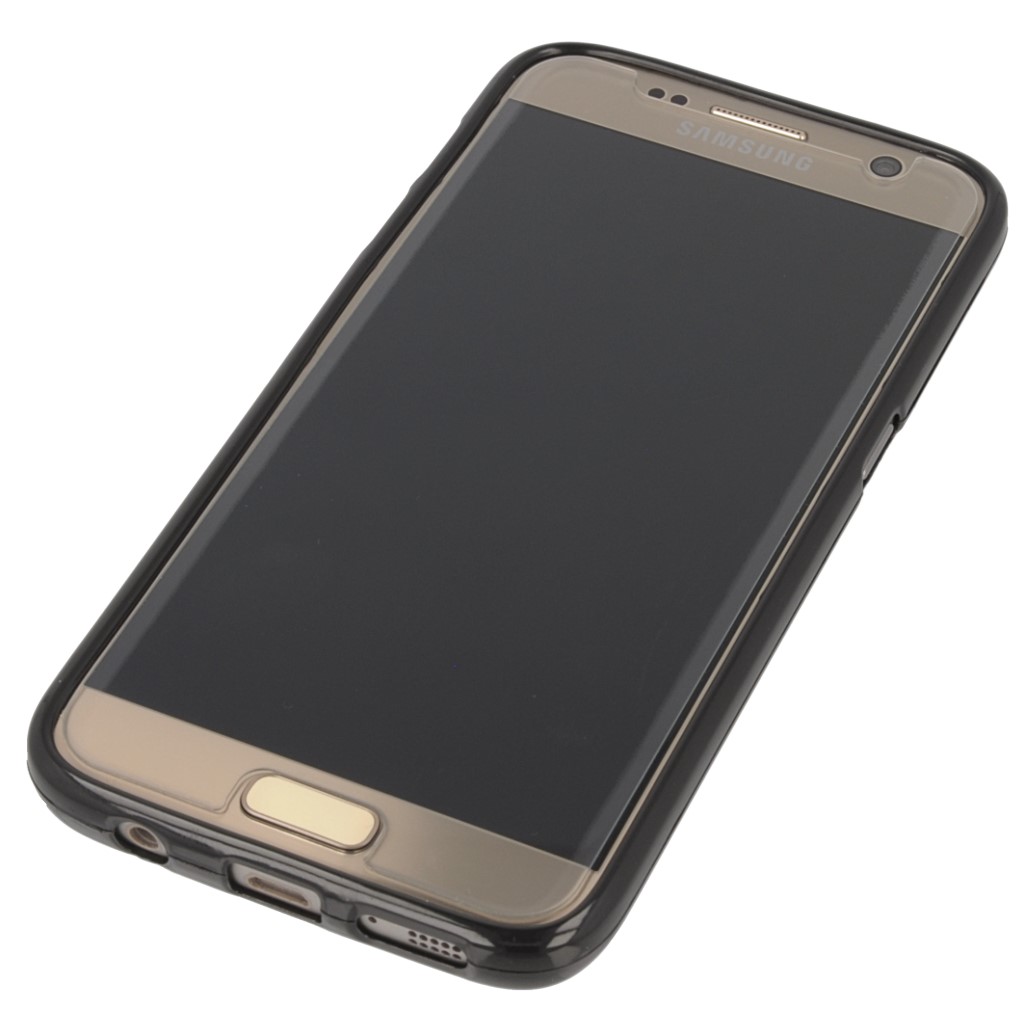 Pokrowiec silikonowe etui BACK CASE czarne SAMSUNG Galaxy S7 / 3